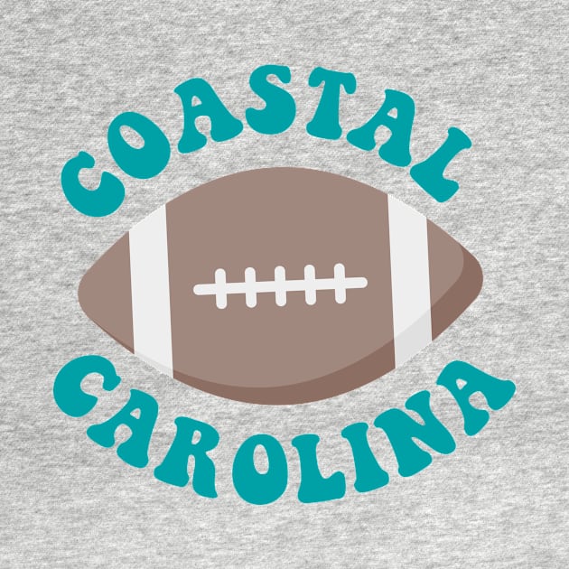 Coastal Carolina University football by LFariaDesign